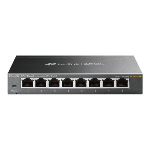 Netværksswitch TP-Link TL-SG108E 8-port Gigabit Easy Smart