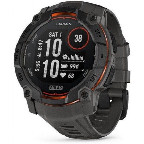 Smartwatch Garmin Instinct 3 50 mm SOLAR - sort
