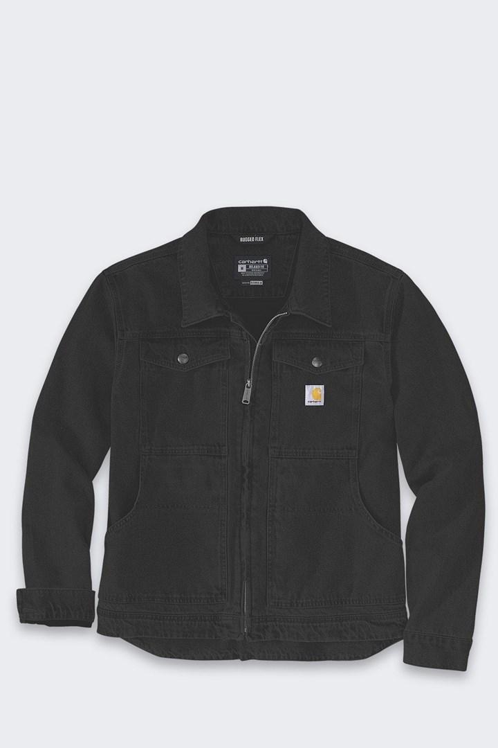 Jakke Carhartt Rugged Flex Duck Berwick - sort