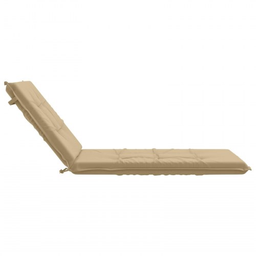Solsengspude GEMERT - beige, 190 x 90 x 9 cm