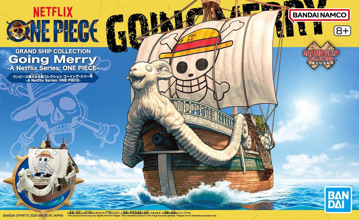 Modelskib Bandai One Piece Grand Ship Collection Going Merry (Netflix)
