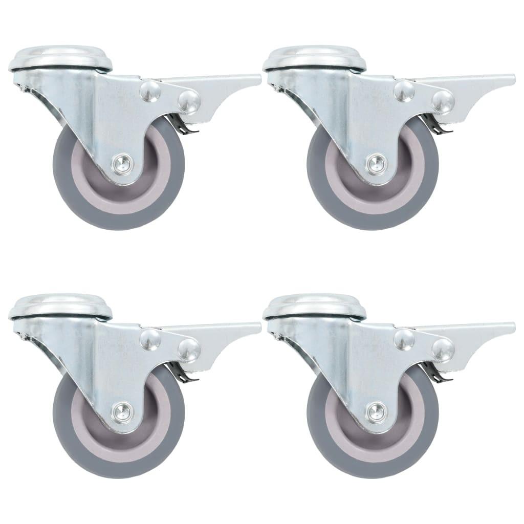 Drejehjul med bolthul 8 stk. 50 mm