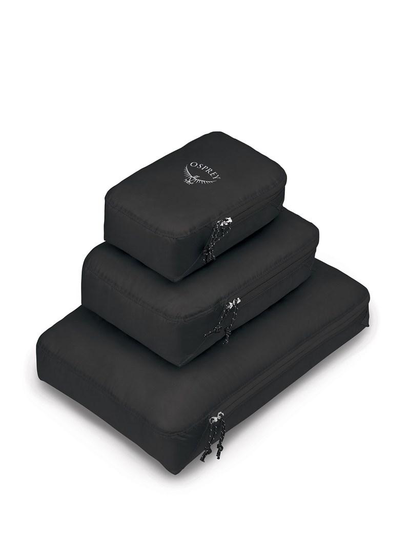 Pakkepose-sæt Osprey Ultralight Packing Cube Set - sort