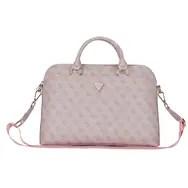 Computertaske Guess PU 4G Triangle Logo til MacBook 13/14/15" - lyserød