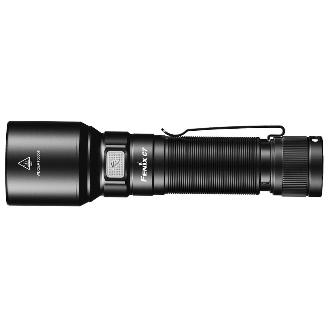 LED-lommelygte Fenix C7 - sort
