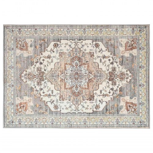 Kortluvet gulvtæppe ORIZ brun 120 x 170 cm