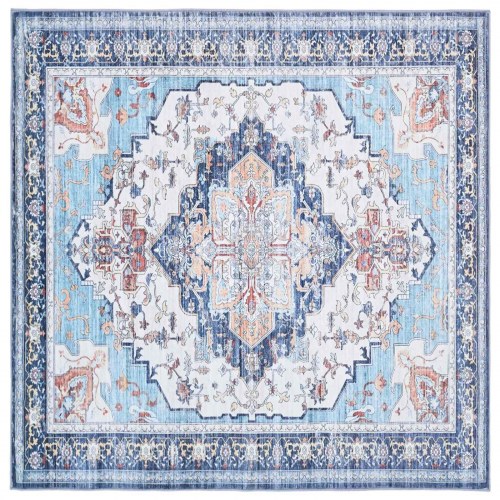 Gulvtæppe ORIZ flerfarvet 240 x 240 cm