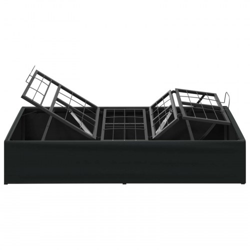 Elektrisk elevationsbund i stål 200 x 70 cm - sort