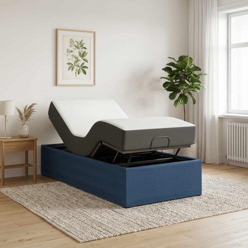 Elektrisk elevationsramme 200 x 70 cm - blå