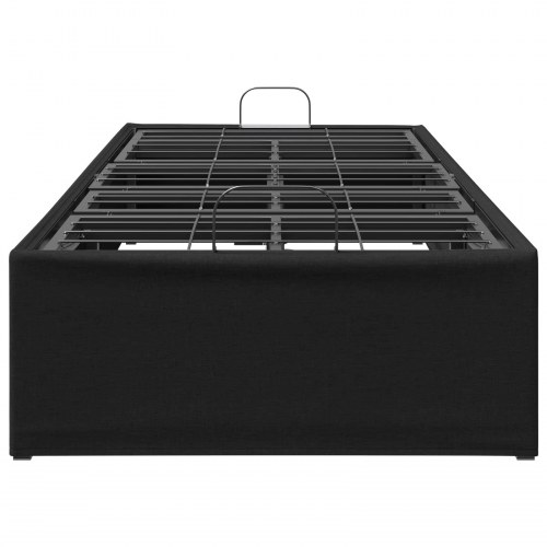 Elektrisk elevationsramme sort 200 x 80 cm