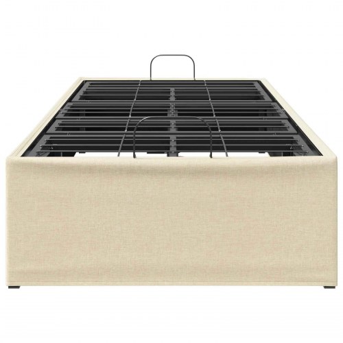 Elektrisk elevationsramme cremefarvet 200 x 80 cm