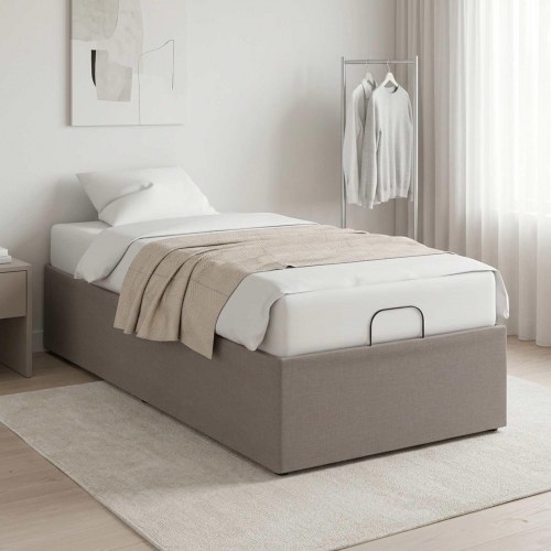 Elektrisk elevationsramme gråbrun 200 x 70 x 33,5 cm