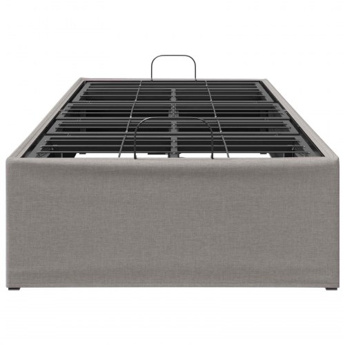 Elektrisk elevationsramme gråbrun 200 x 70 x 33,5 cm