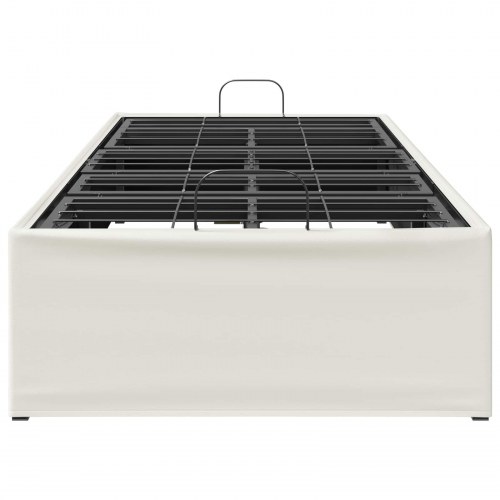 Elektrisk justerbar sengeramme 200 x 90 cm - hvid