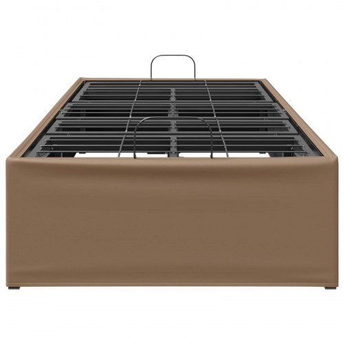 Elektrisk elevationsramme gyldenbrun 200 x 70 x 33,5 cm