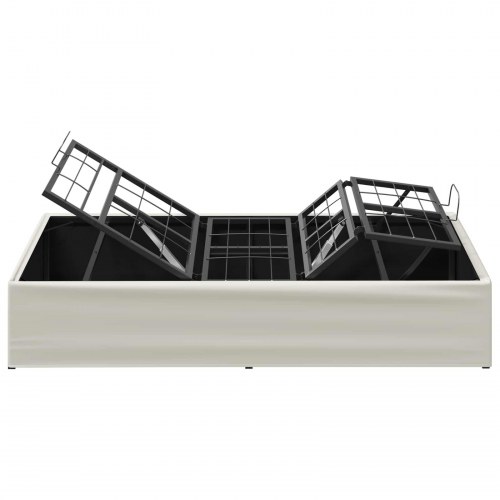 Elektrisk elevationsramme 200 x 70 cm - hvid