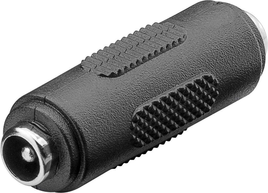 DC-kønsskifter Goobay 76751 hun/hun 5,50 x 2,10 mm - sort