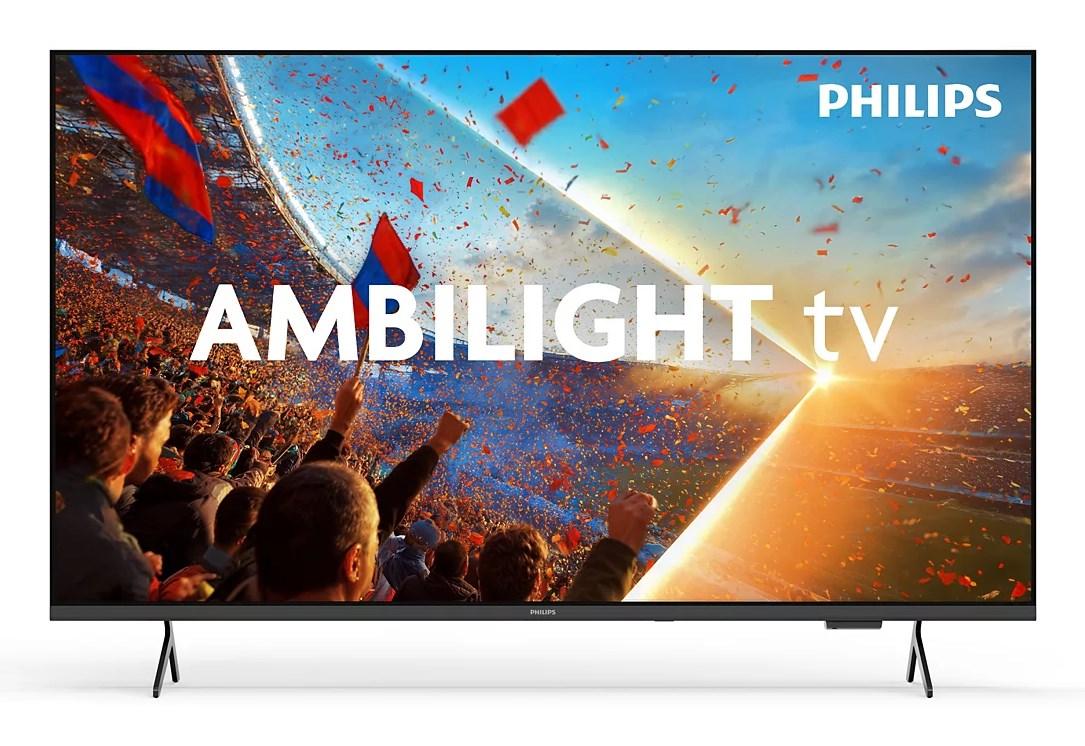 Philips 50PUS8001 50" 4K Ultra HD Smart TV med Ambilight - Sort