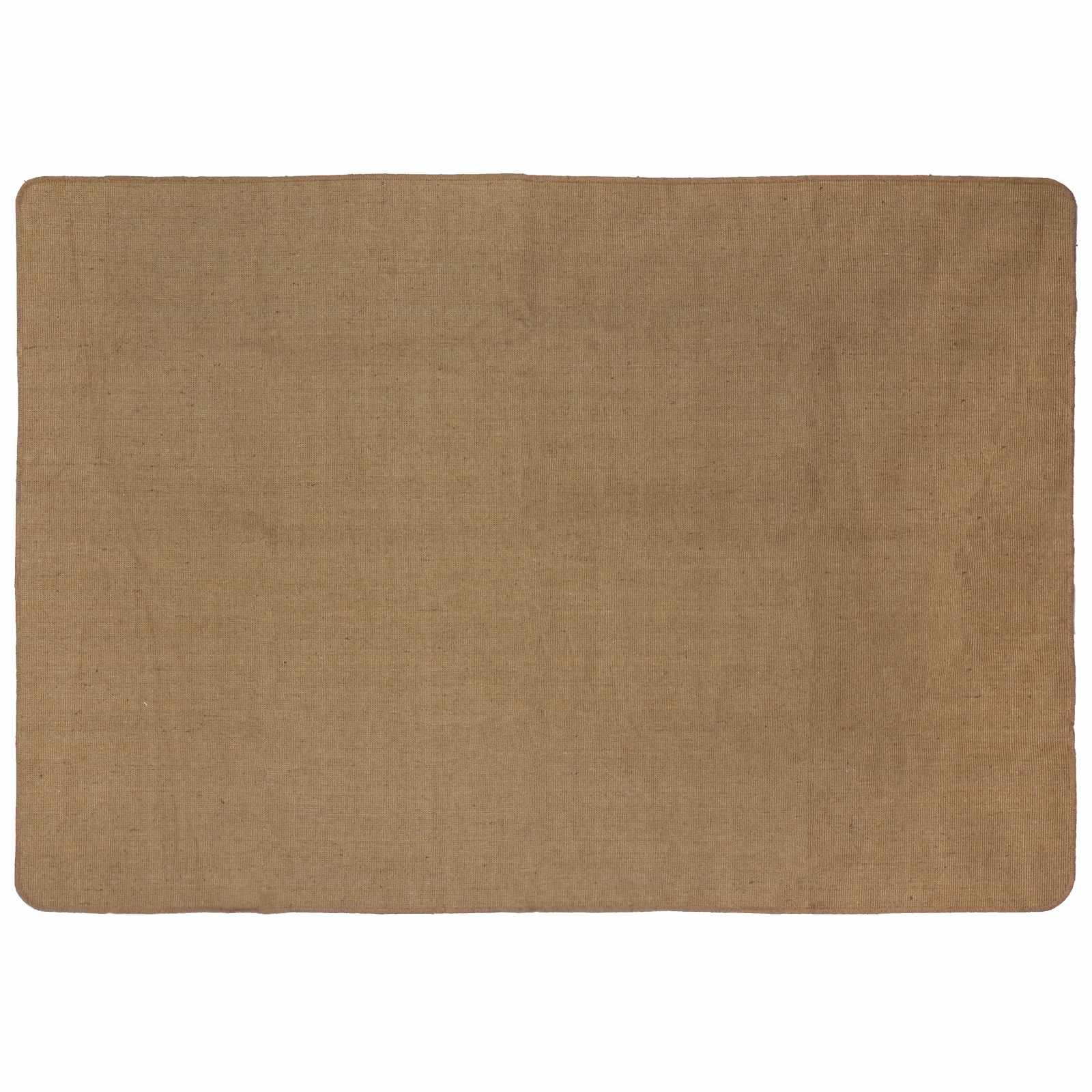Gulvtæppe i jute - lys brun 240 x 340 cm