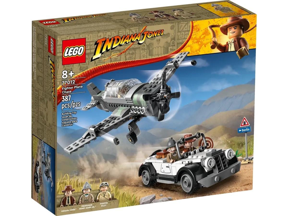 Byggesæt LEGO Indiana Jones 77012 Fighter Plane Chase