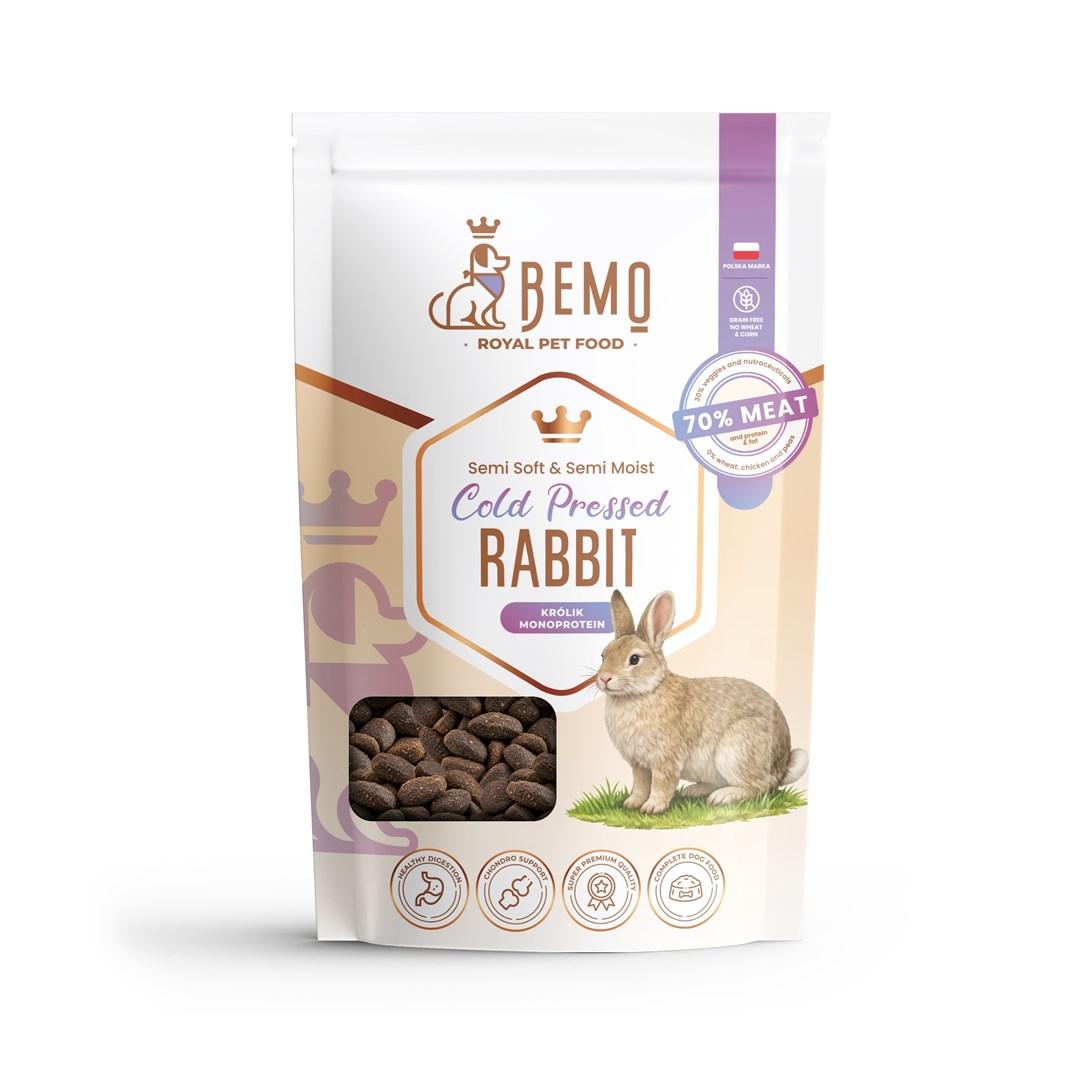 Tørfoder til hunde BEMO Cold Pressed Rabbit Mono - 70 g