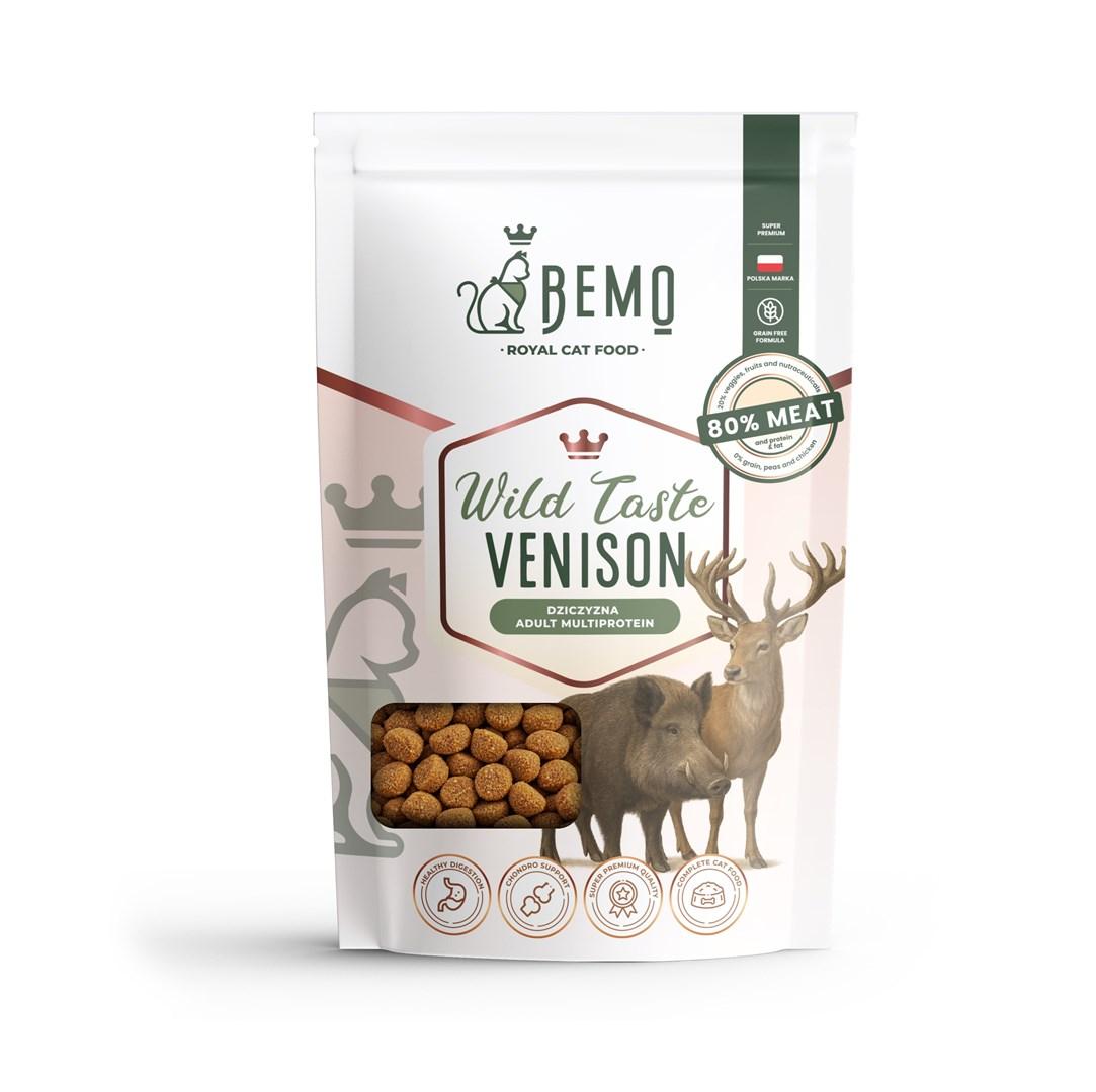 Tørfoder til kat BEMO Wild Taste Venison - 70 g