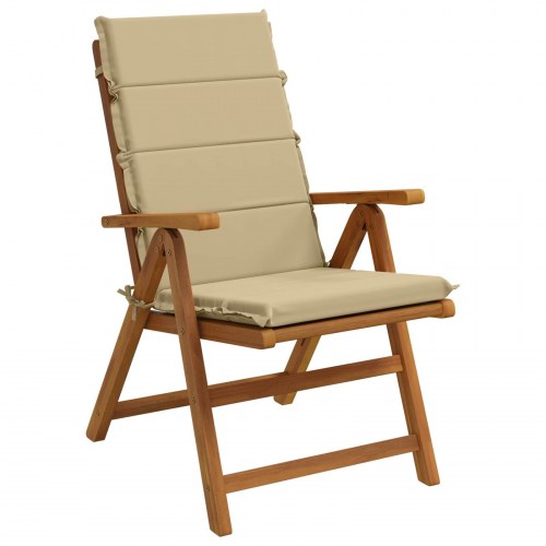 Højryggede stolehynder GEMERT - 6 stk., beige