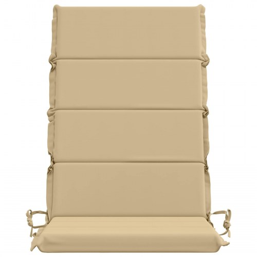 Højryggede stolehynder GEMERT - 6 stk., beige