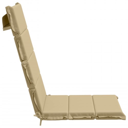 Højryggede stolehynder GEMERT - 6 stk., beige
