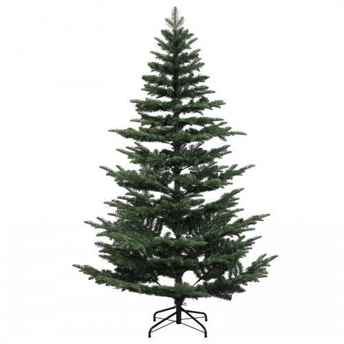 Kunstigt juletræ med kugler og 300 LED - 240 cm
