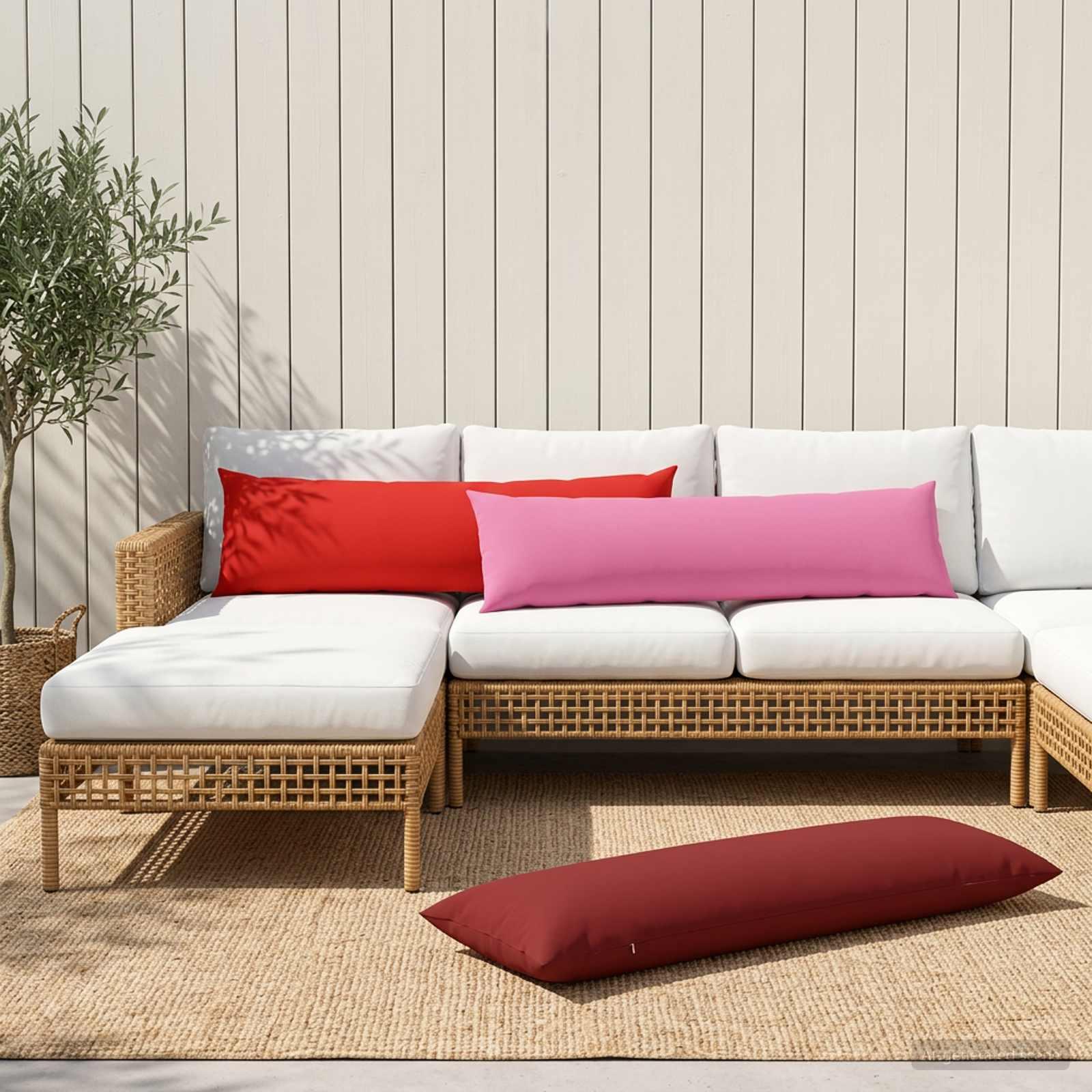 Puder HEERLEN lyserød 40 x 145 cm - 2 stk.
