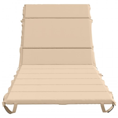 Solsengspude GEMERT - cremefarvet 200 x 70 x 3 cm