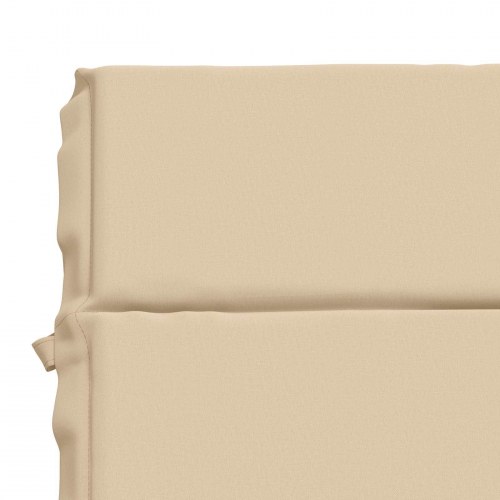 Solsengspude GEMERT - cremefarvet 200 x 70 x 3 cm