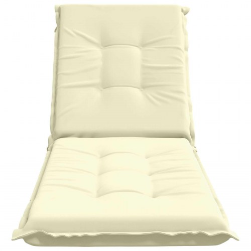 Solsengspude GEMERT - cremefarvet 190 x 60 x 9 cm
