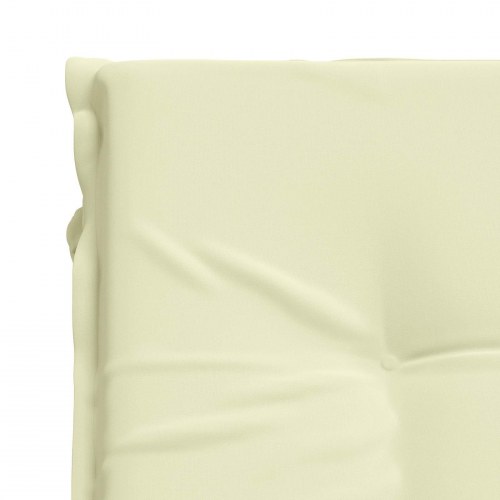 Solsengspude GEMERT - cremefarvet 190 x 60 x 9 cm