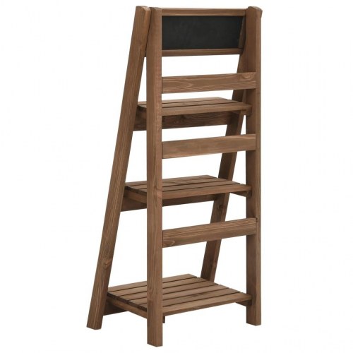 Plantestativ med tavle i 3 niveauer - 40 x 30 x 90 cm (OUTLET A)