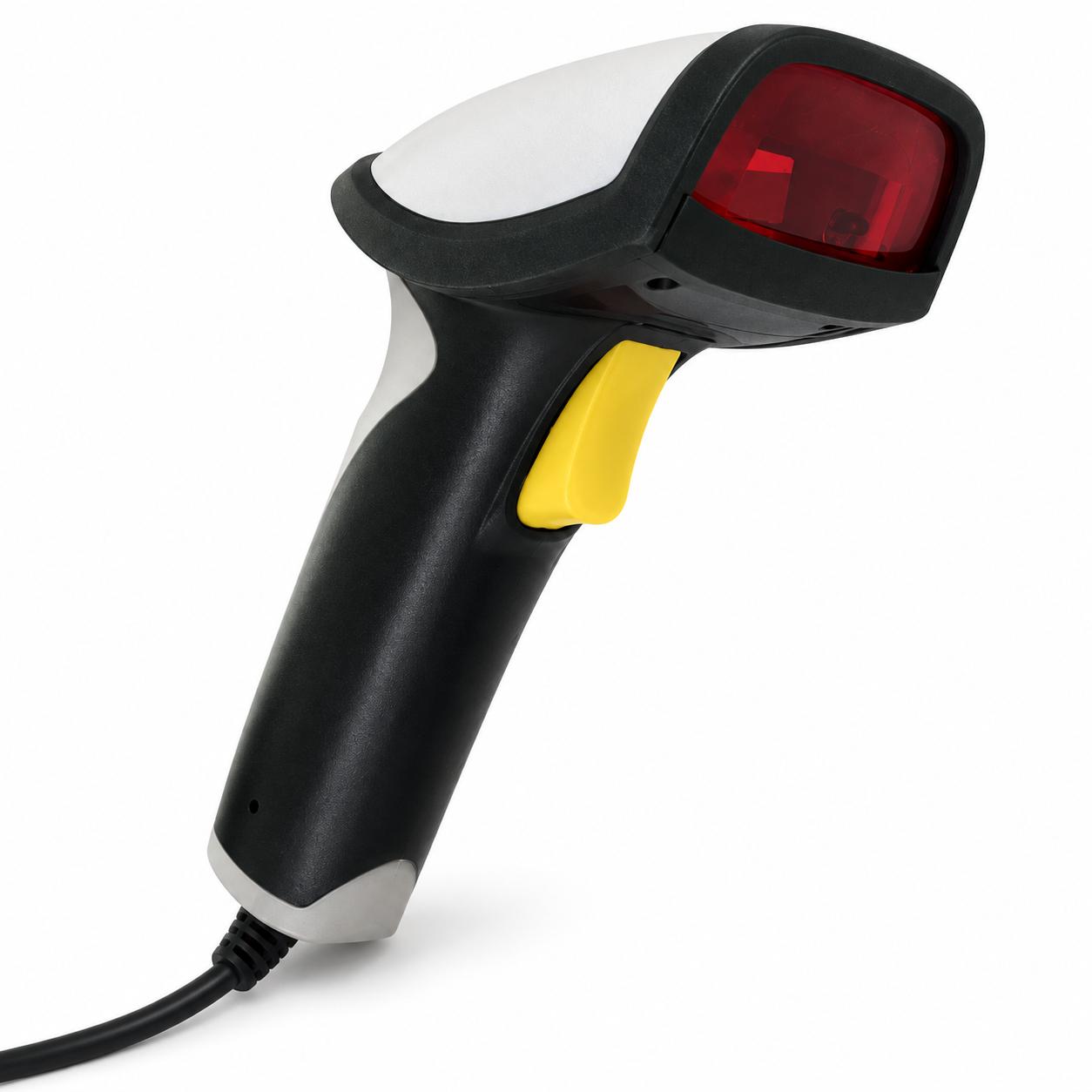 TYSSO GS-6500 USB-stregkodescanner - 1D laser, sort/grå