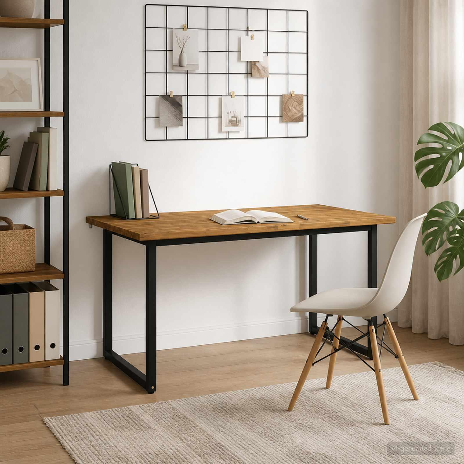 vidaXL Firkantet Spisebord 160 x 70 x 75 cm Massivt Akacietræ Hvid