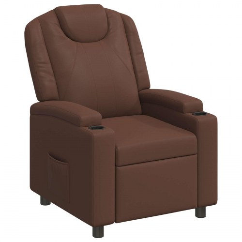 Hvilestol brun 75 x 95 x 106 cm