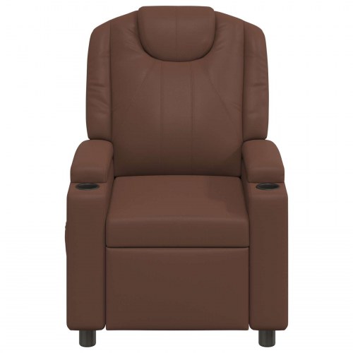 Hvilestol brun 75 x 95 x 106 cm