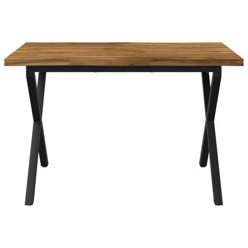 Spisebord med live edge i massivt akacietræ - 120 x 70 x 75 cm