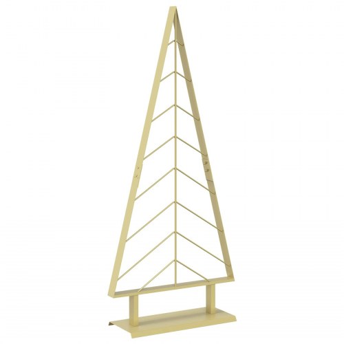 Metaljuletræ KUOPIO 125 cm - guld