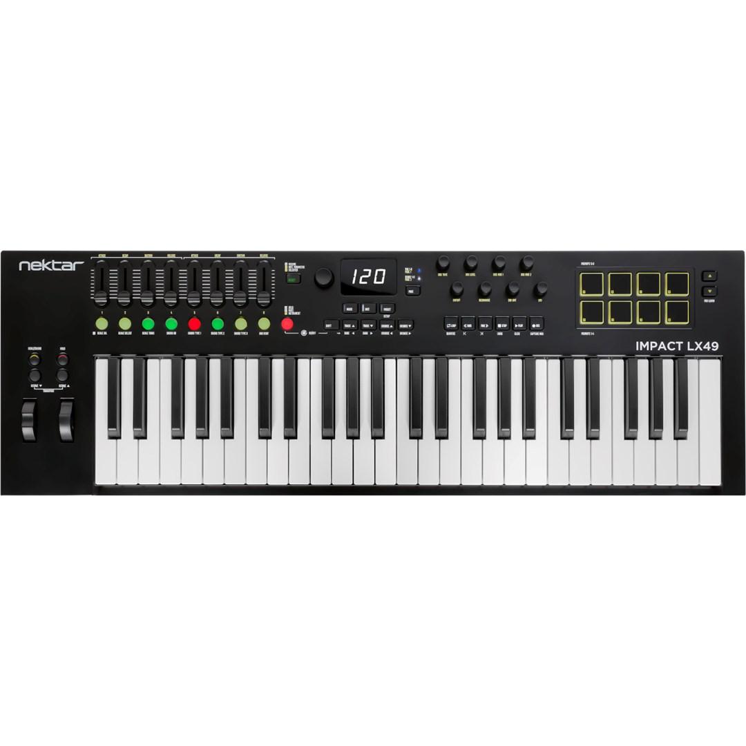 MIDI-keyboard NEKTAR Impact LX49 mkIII - 49 tangenter, sort