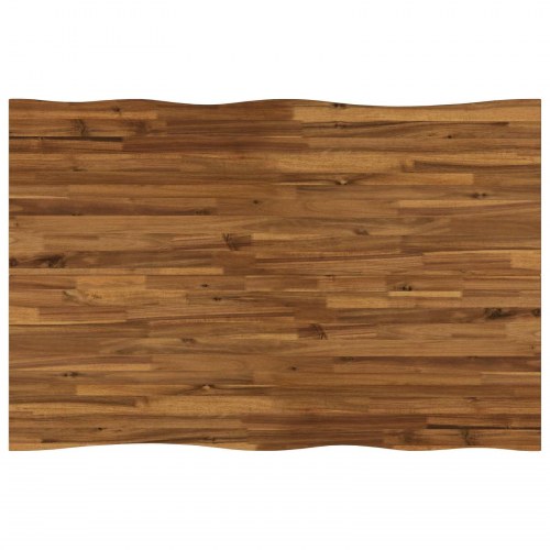 Spisebord med live edge i massivt akacietræ - 110 x 55 x 75 cm