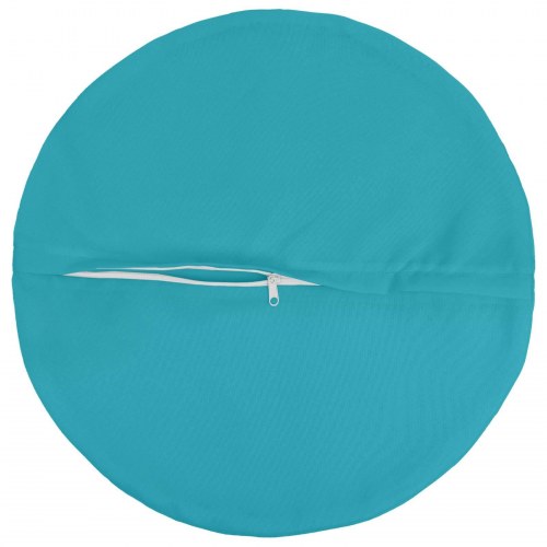Runde puder 2 stk. - turkis, Ø 60 cm
