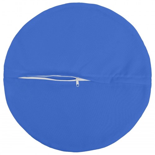 Runde puder 6 stk. - kongelig blå Ø 60 cm