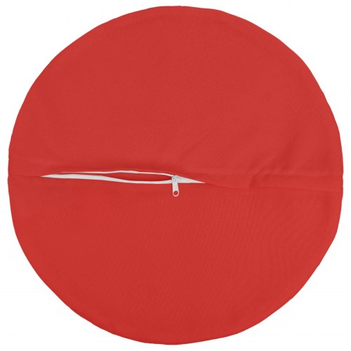 Runde puder 2 stk. HEERLEN - rød, Ø 60 cm