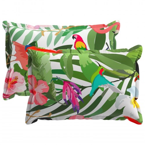 Puder 2 stk. HOUTEN flerfarvet 50 x 70 cm