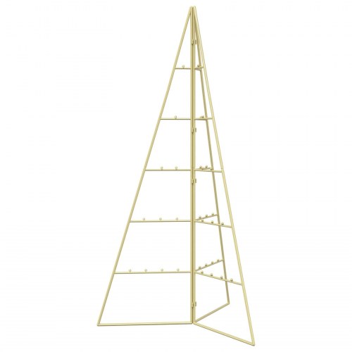 Metal juletræ KUOPIO 100 cm - guld