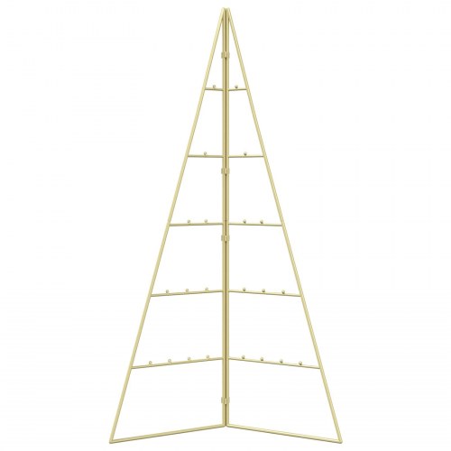 Metal juletræ KUOPIO 100 cm - guld